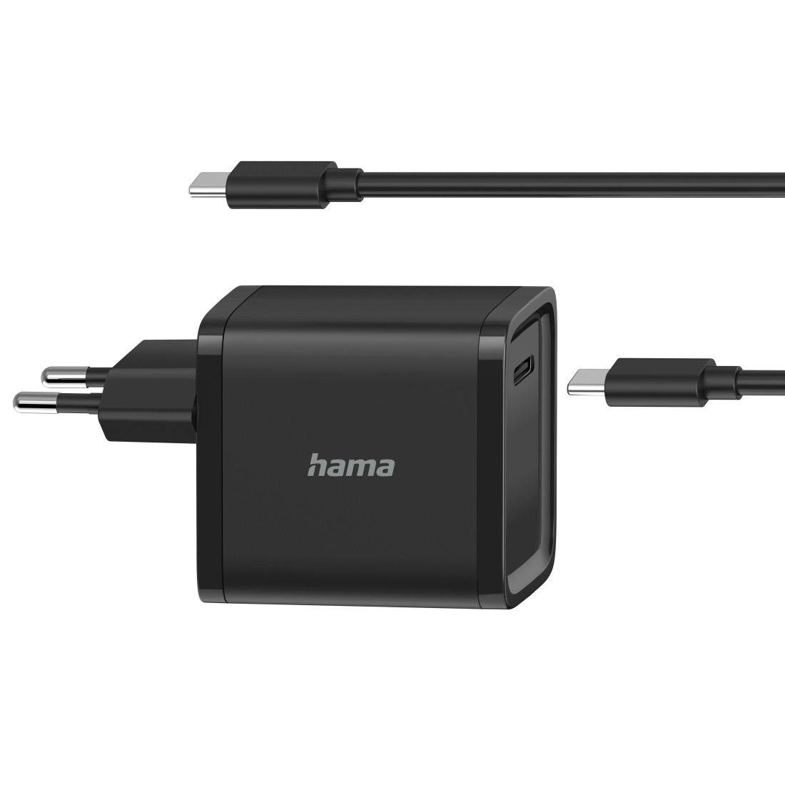 Hama Universal-USB-C-Notebook-Netzteil, Power Delivery (PD) 5-20V/45W Notebook-Netzteil
