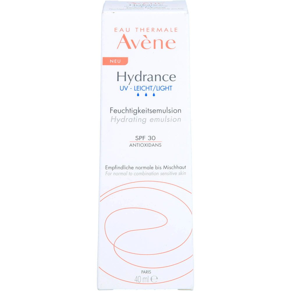 Gesichtsemulsion Hydrance UV Leicht Feuchtigkeitsemulsion