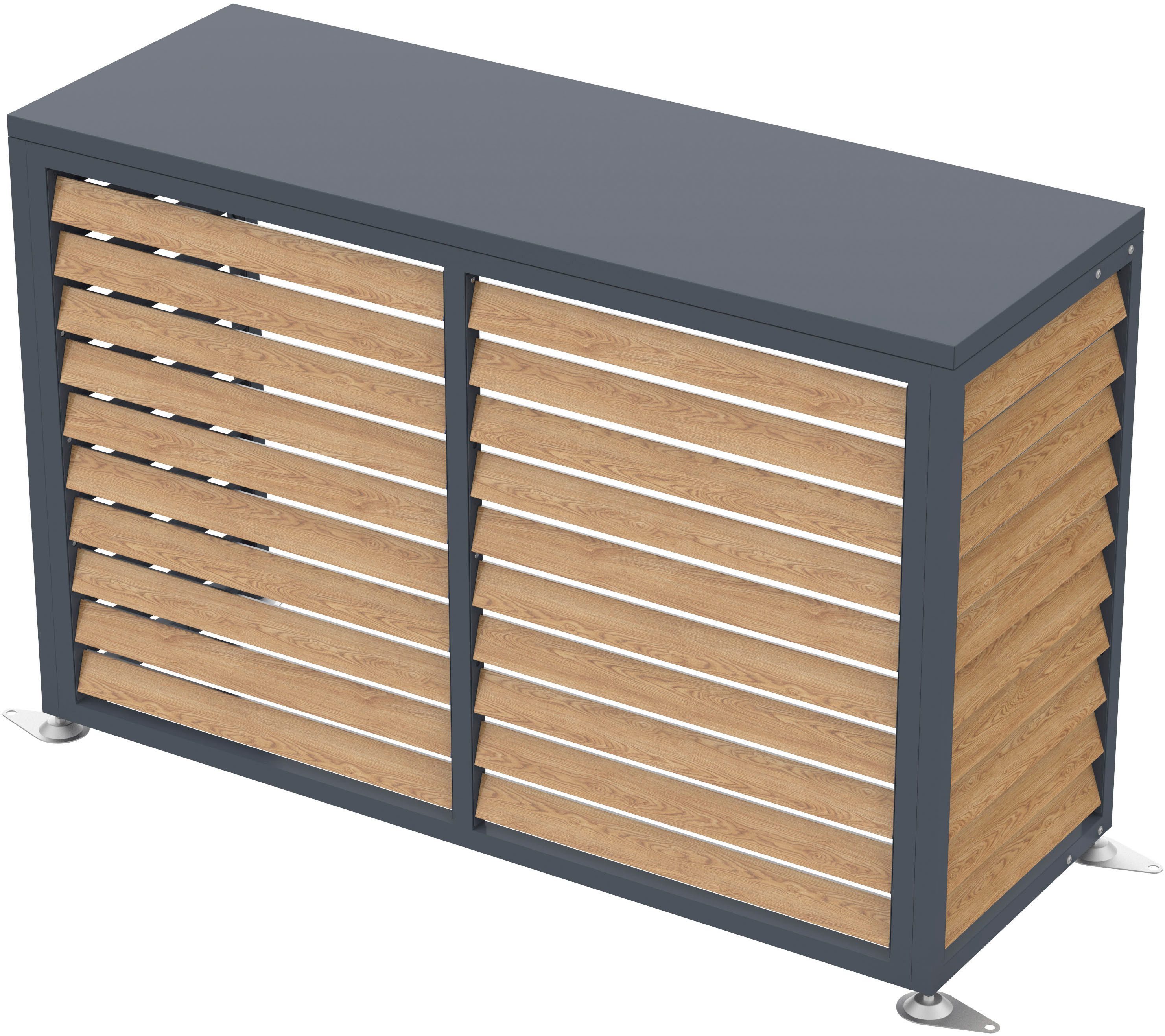 WESTMANN Wärmepumpen-Verkleidung Boxa M, 56x140x97cm