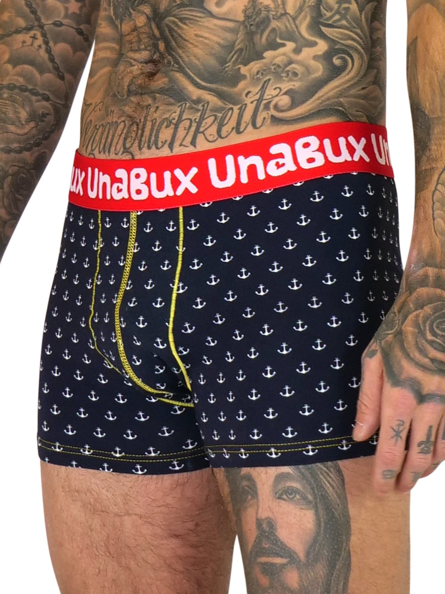 / GOOD (2-St) RUPERT ANCHOR FINGERS UnaBux Retro Briefs OLD Boxer Pants FIVE