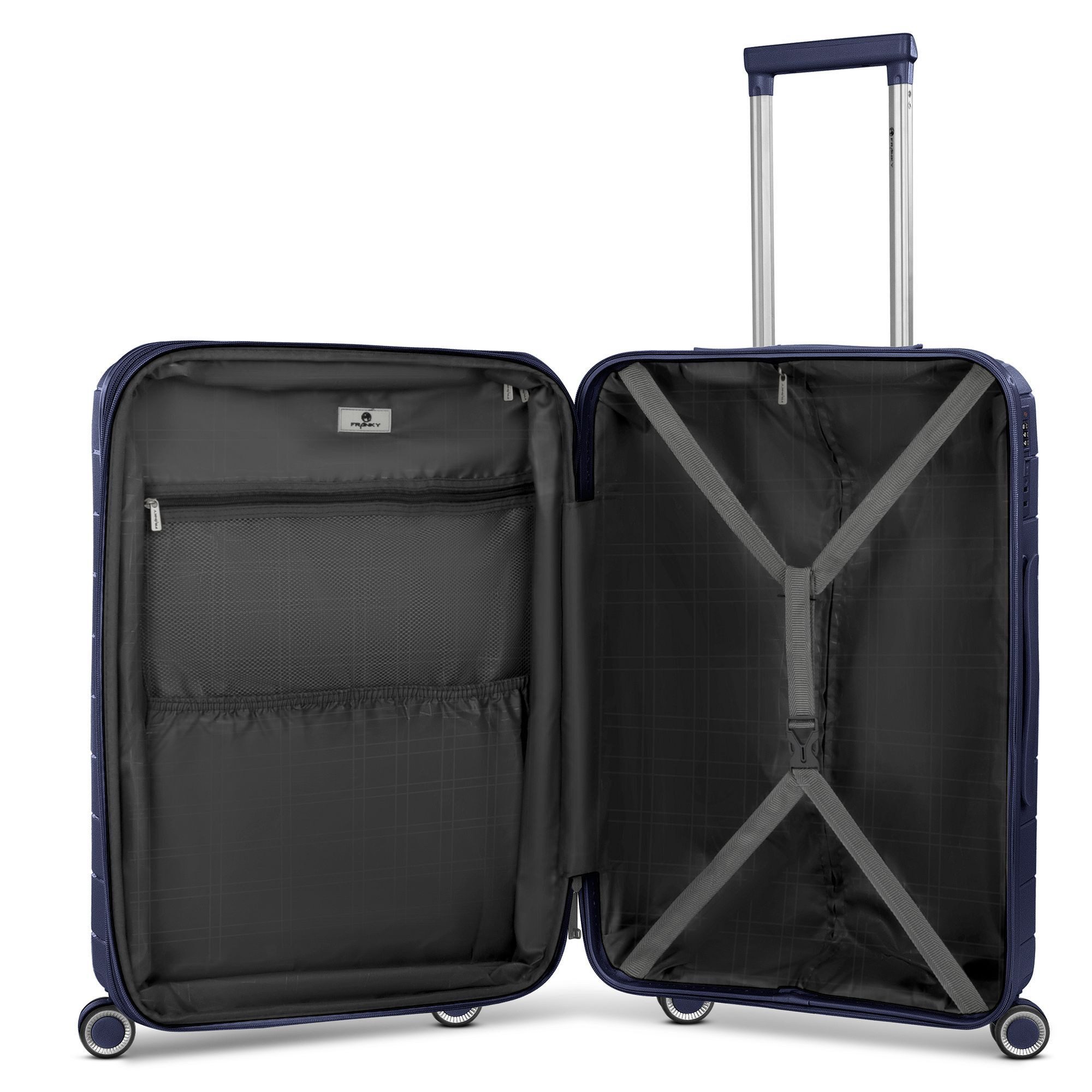 Franky Hartschalen-Trolley London, 4 Rollen, Polypropylen