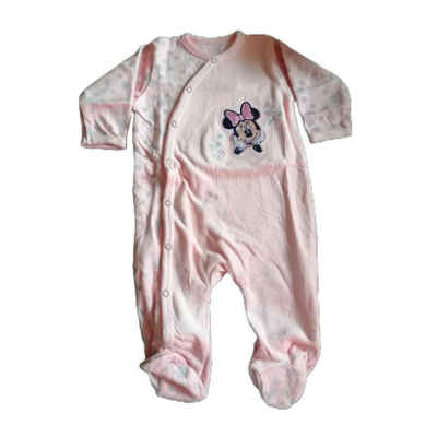 Disney Baby Strampler Minnie Maus Baby- & Kleinkind-Strampler, Rosa & Pink, 75% Baumwolle