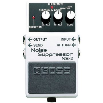 Boss by Roland E-Gitarre Boss NS-2 Noise Suppressor mit Gitarren-Kabel