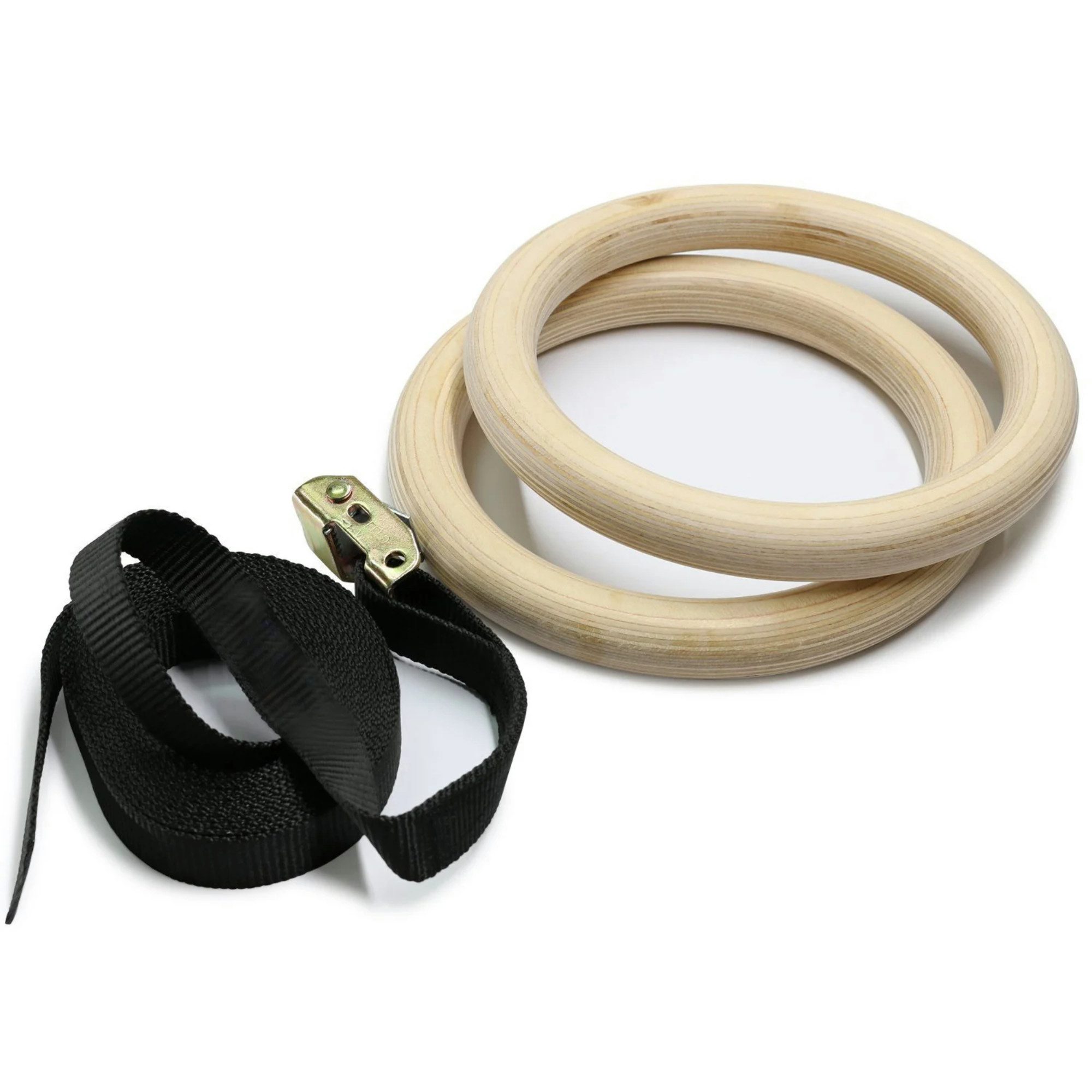 Y&Y Vertical Eispickel Gym Rings - Trainingsringe und Gurte - wood