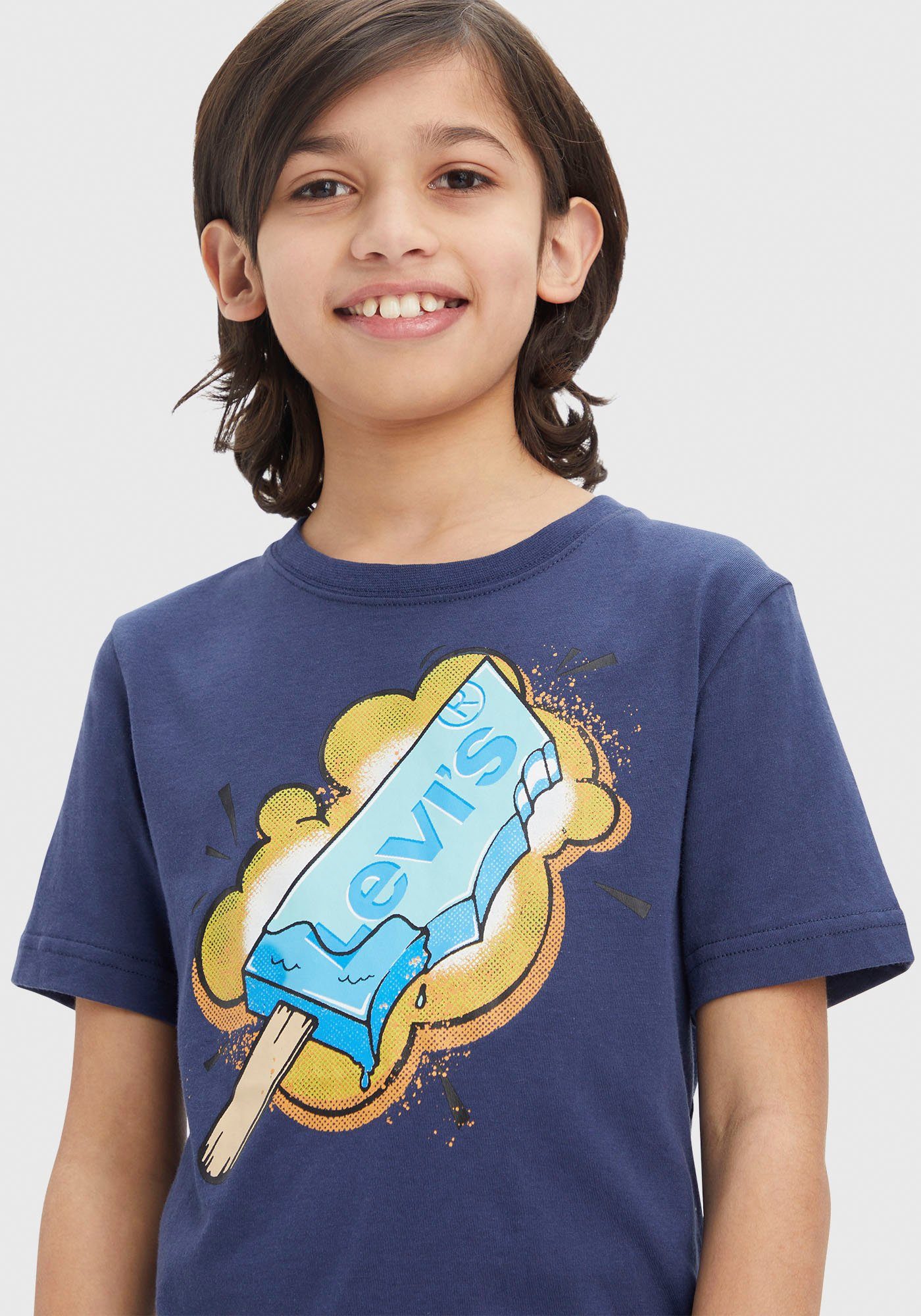 Levi's® Kids T-Shirt LVB POPSICLE TEE NAVAL for BOYS ACADEMY