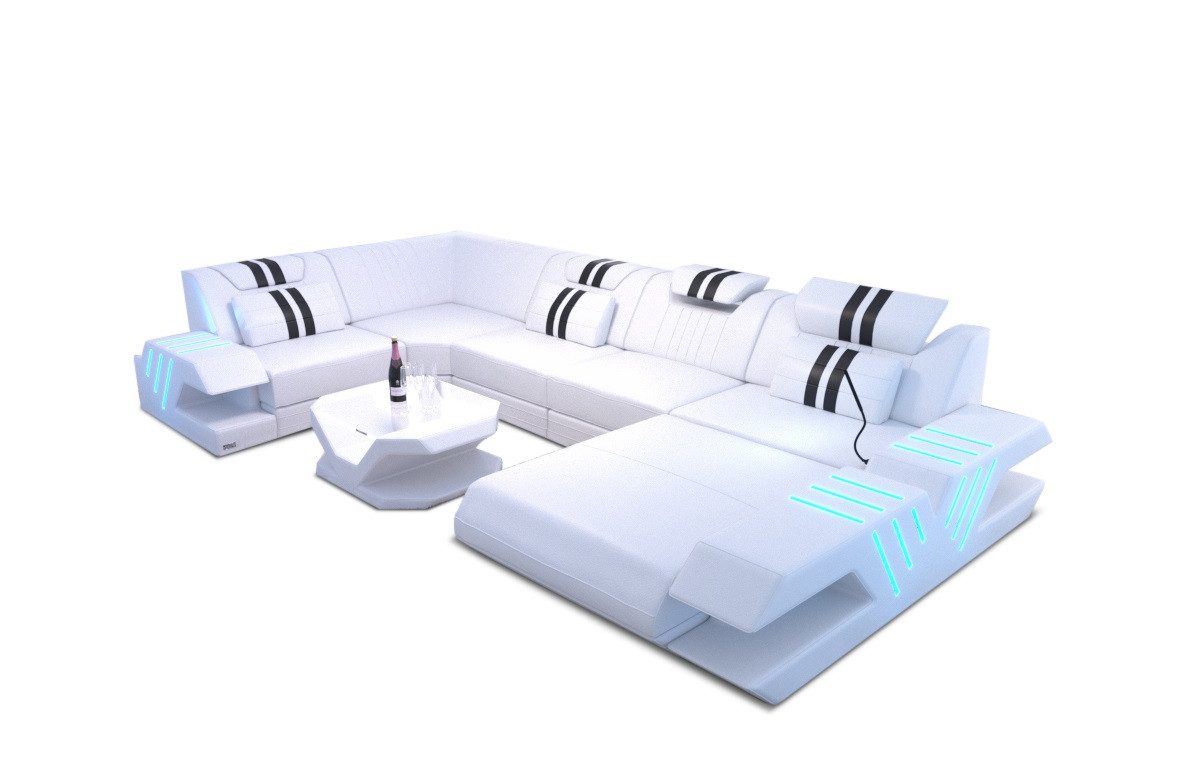 Sofa Dreams Wohnlandschaft Ledercouch Sofa Leder günstig online kaufen