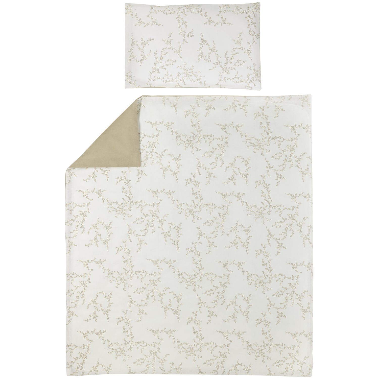 Meyco Baby Babybettwäsche 156 Branches Sand, günstig online kaufen