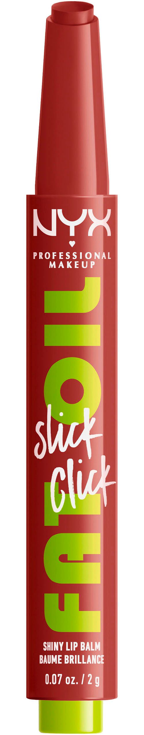 NYX Lippenstift NYX Professional Makeup Fat Oil Slick Click Going Viral, mit natürlichen Inhaltstoffen