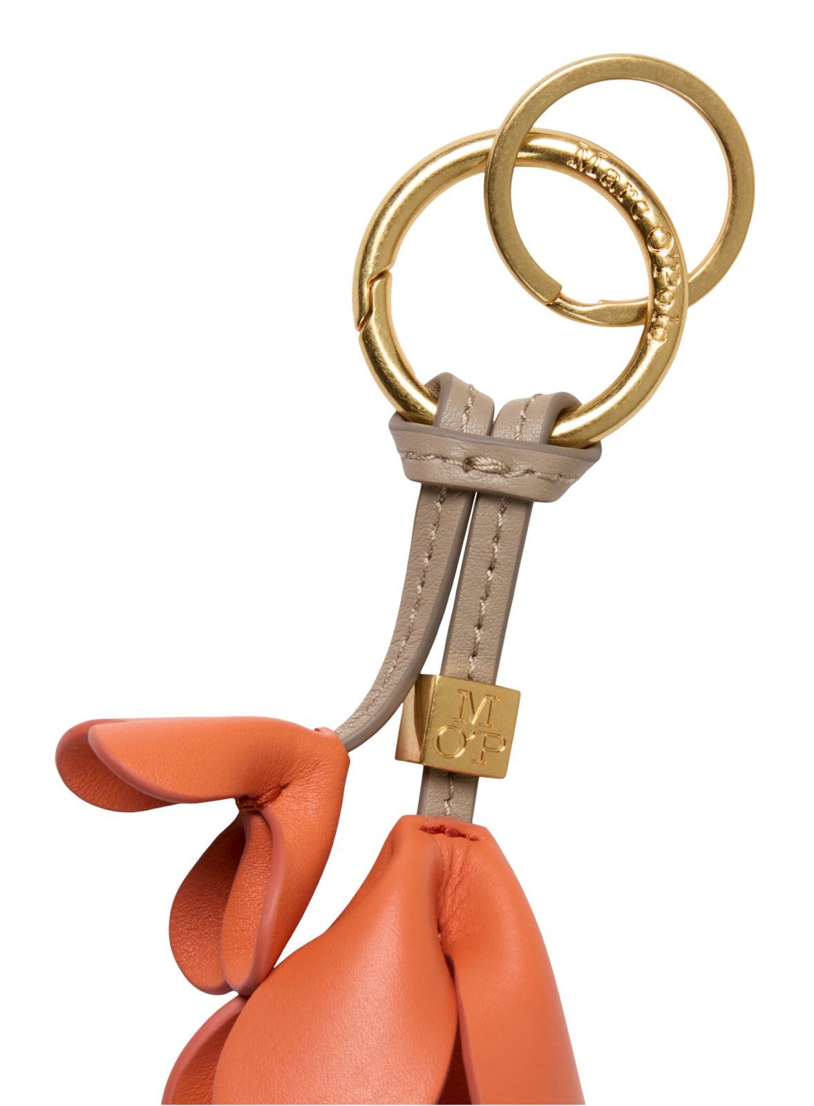 Marc O'Polo Schlüsselanhänger Leather Keyring, aus echtem Leder