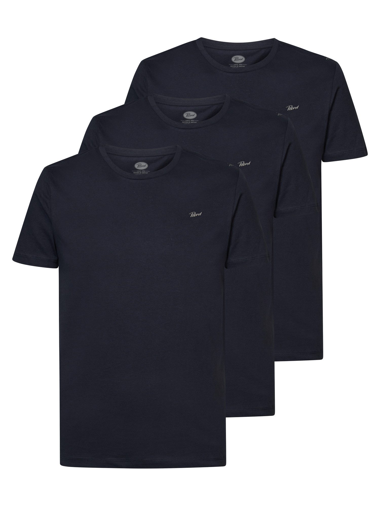 Petrol Industries T-Shirt 3-er Pack T-Shirt günstig online kaufen