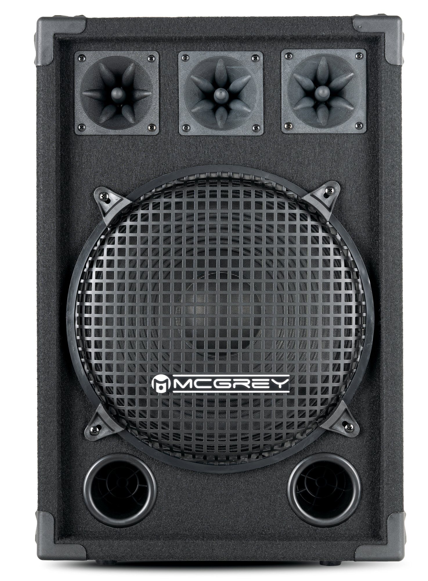 McGrey DJ-1222 DJ PA Box Party-Lautsprecher (N/A, 300 W, 30cm (12 zoll) Subwoofer 2-Wege System und drei Piezo-Hochtönern) – Bild 2 von 5