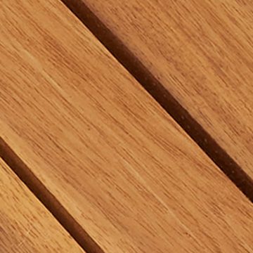 Teppichboden 10 x Fliese aus Akazienholz 30 x 30 cm vertikales Muster, vidaXL, Höhe: 240 mm