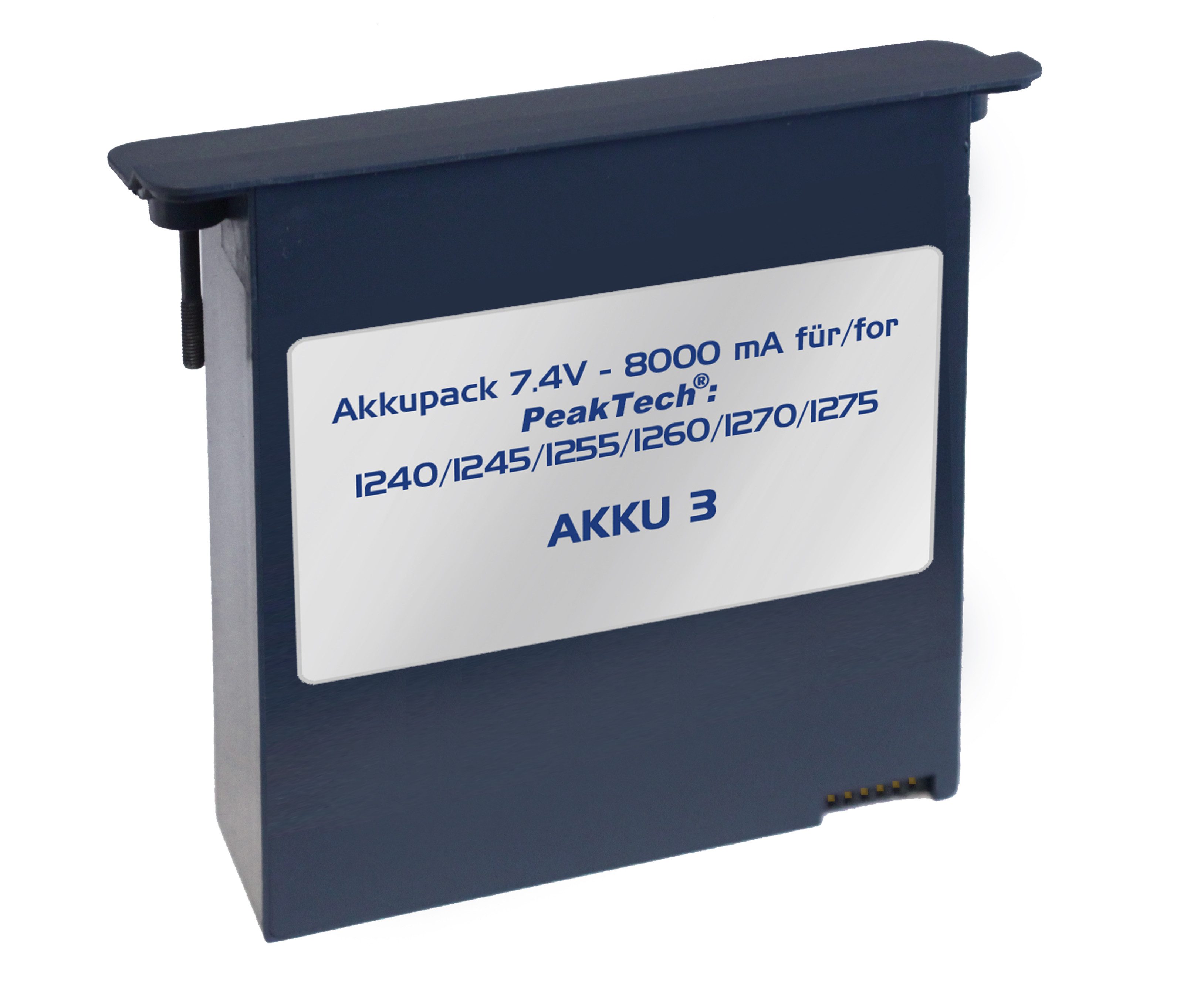 PeakTech Akkupack 7,4 V - 8000 mAh Akku-Set