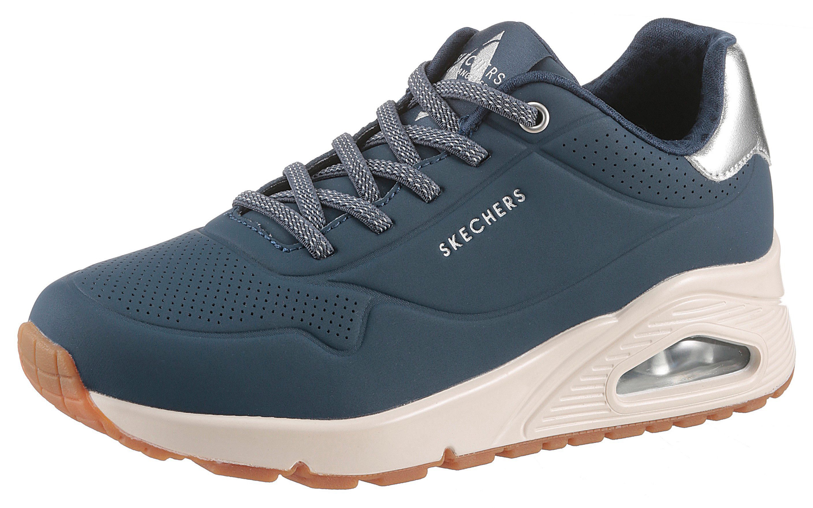 Skechers UNO SHIMMER AWAY Slip-On Sneaker Slipper, Freizeitschuh, Plateausn günstig online kaufen