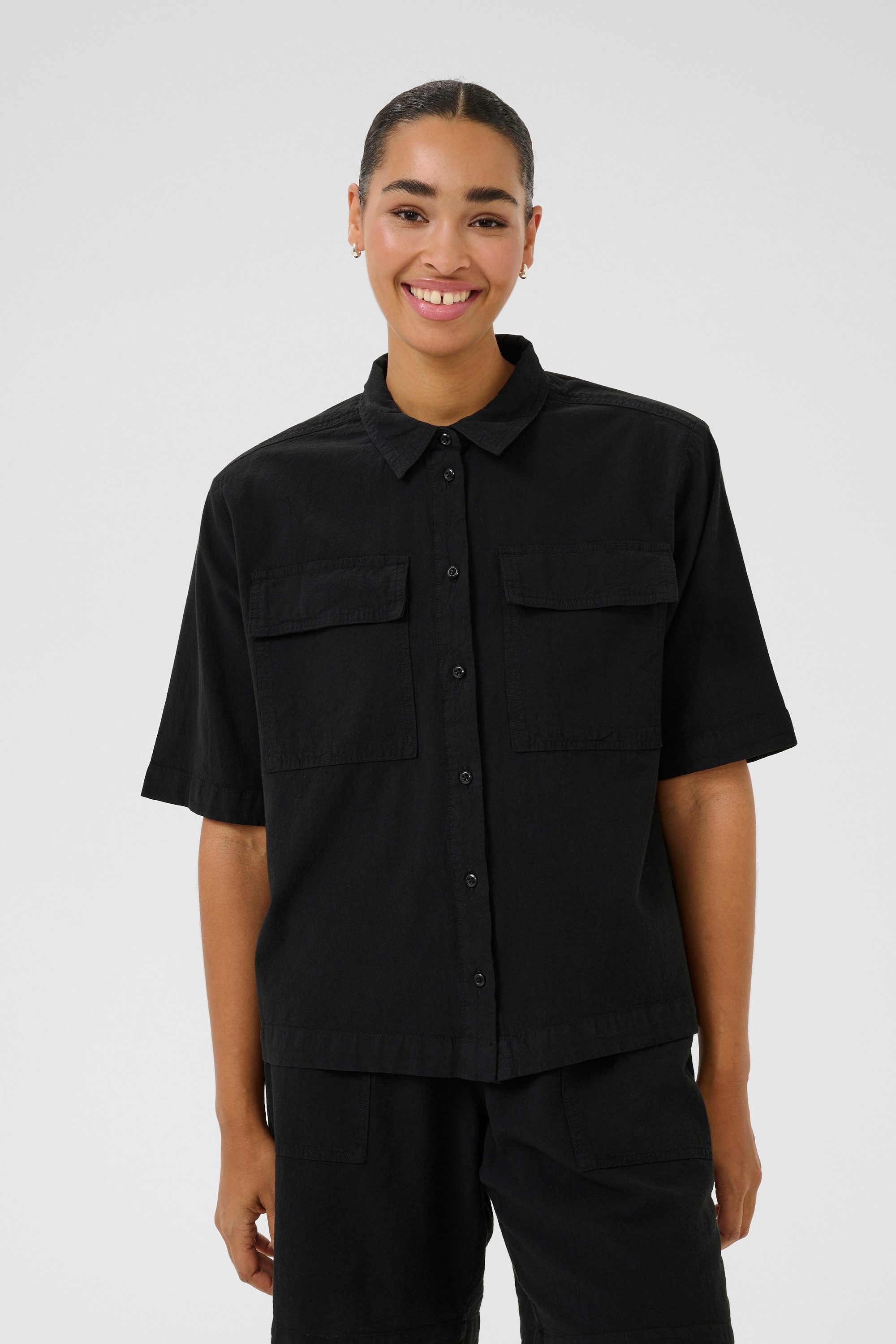 KAFFE Kurzarmhemd Kurzarmhemd KAnaya günstig online kaufen