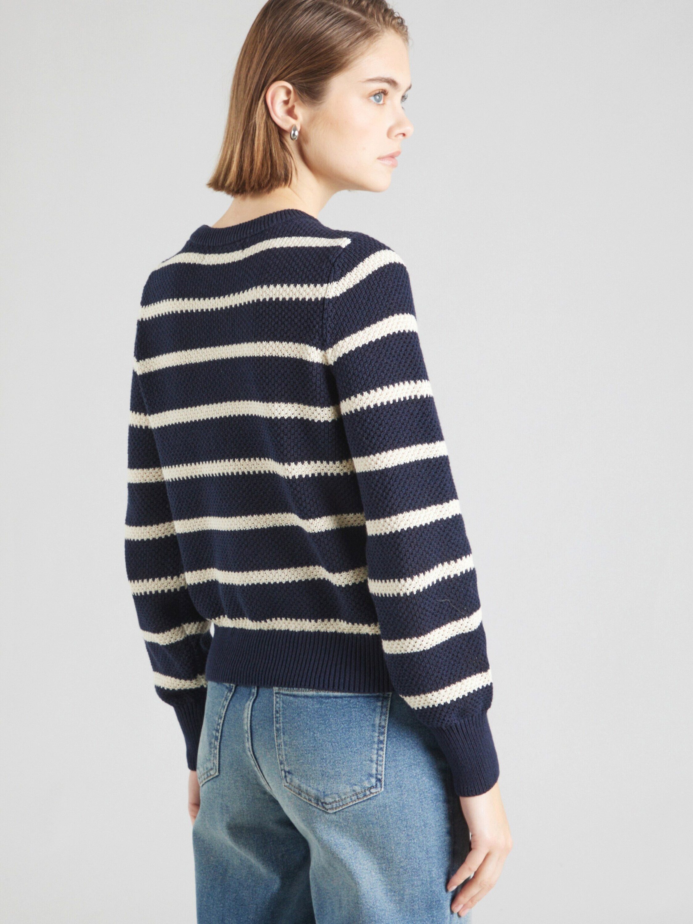 Vero Moda Strickpullover VMAMAZING (1-tlg) Lochmuster günstig online kaufen