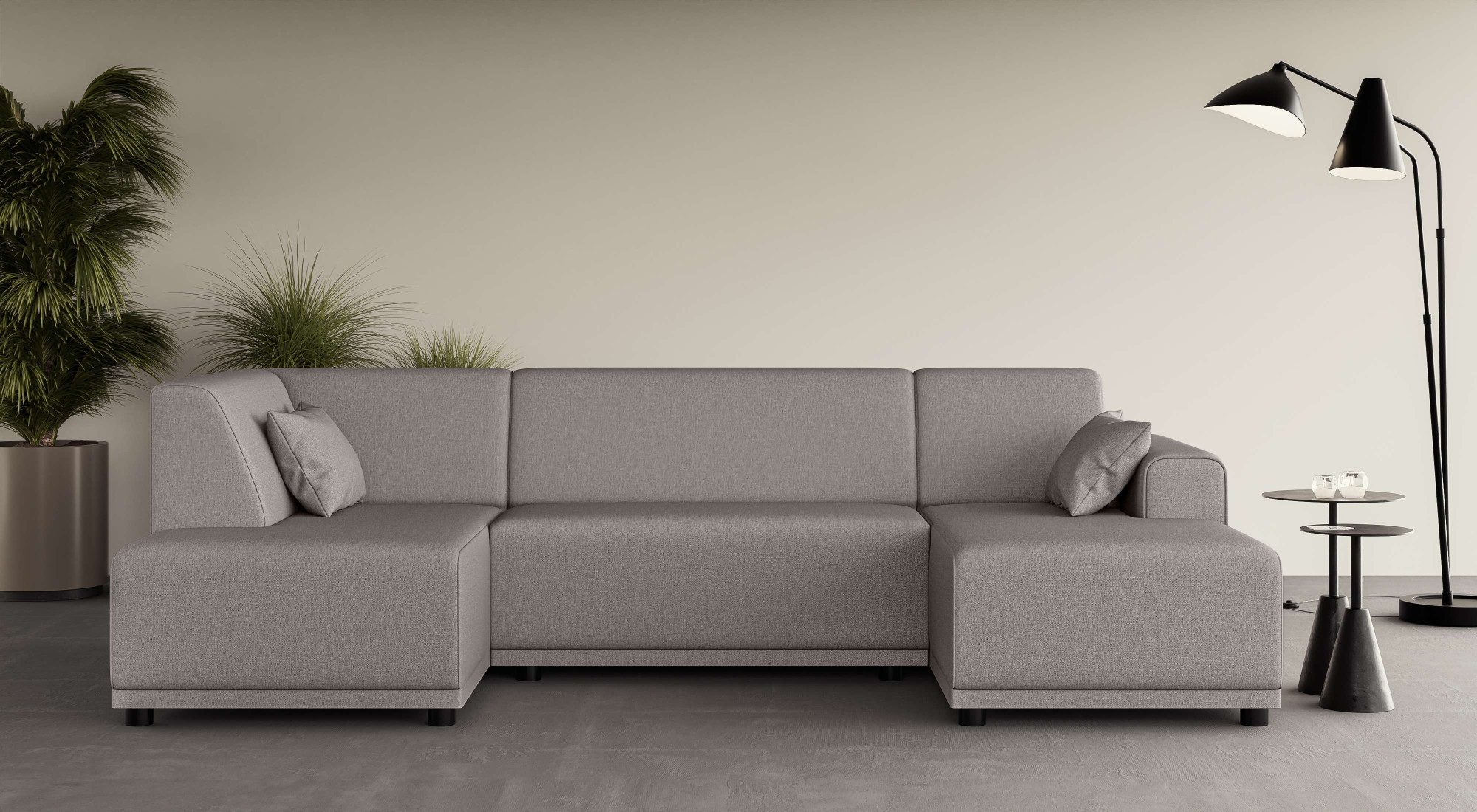 Home affaire Wohnlandschaft TAMMO, U-Form
