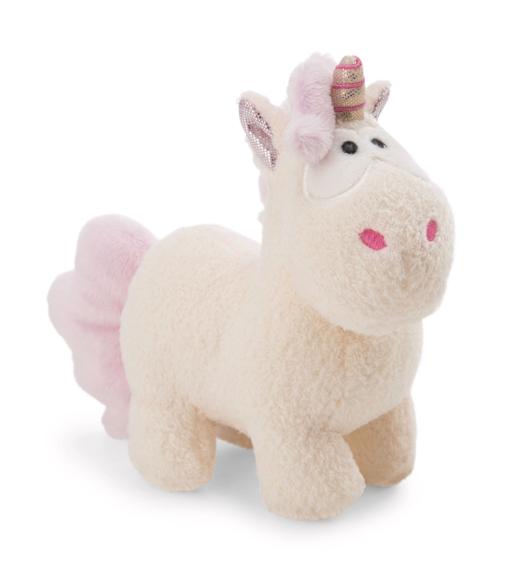 Kuscheltier Nici Einhorn Creamy Pink stehend 13 cm