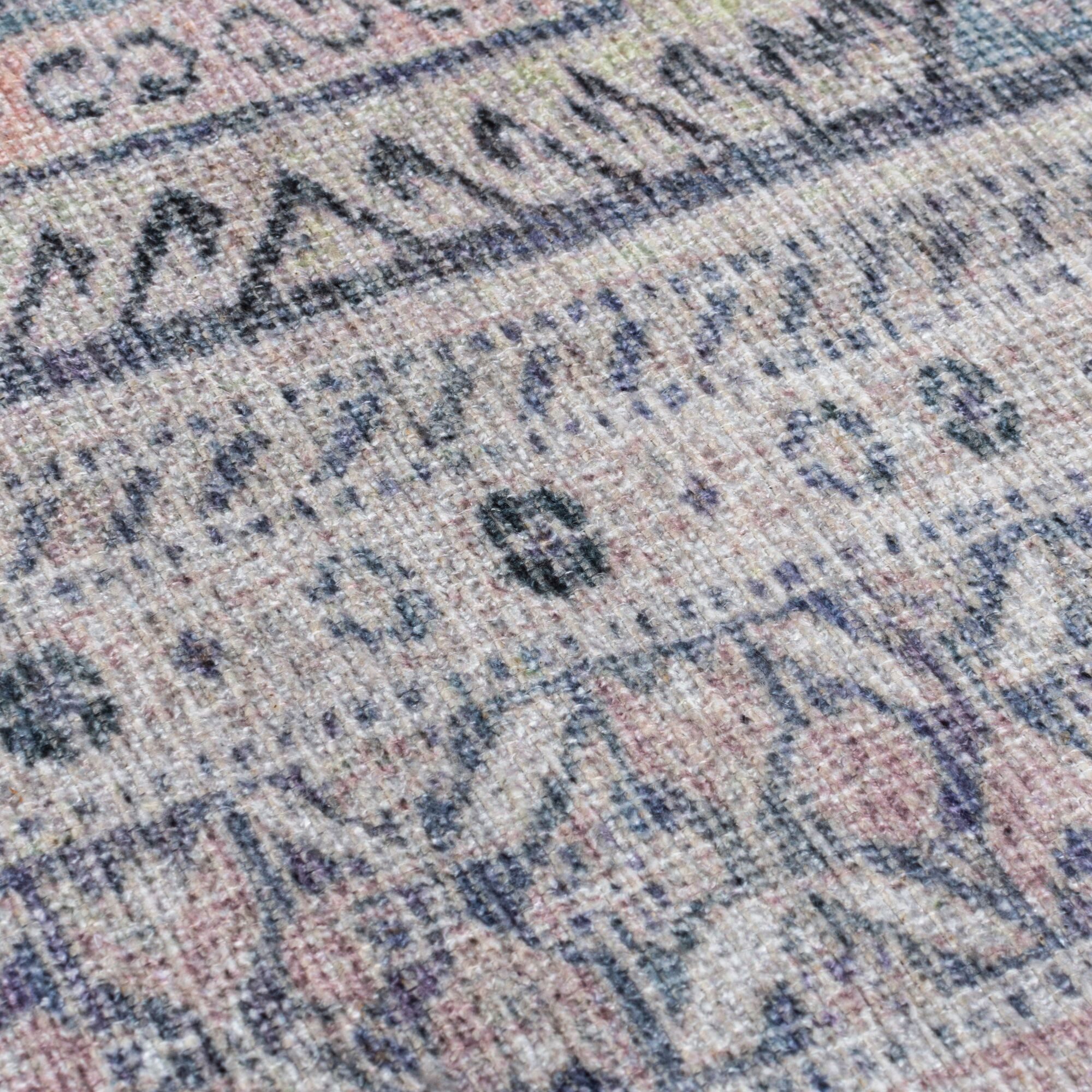 FLAIR RUGS Teppich Otis, rechteckig, Höhe: 4 mm, Waschbarer Traditioneller Teppich