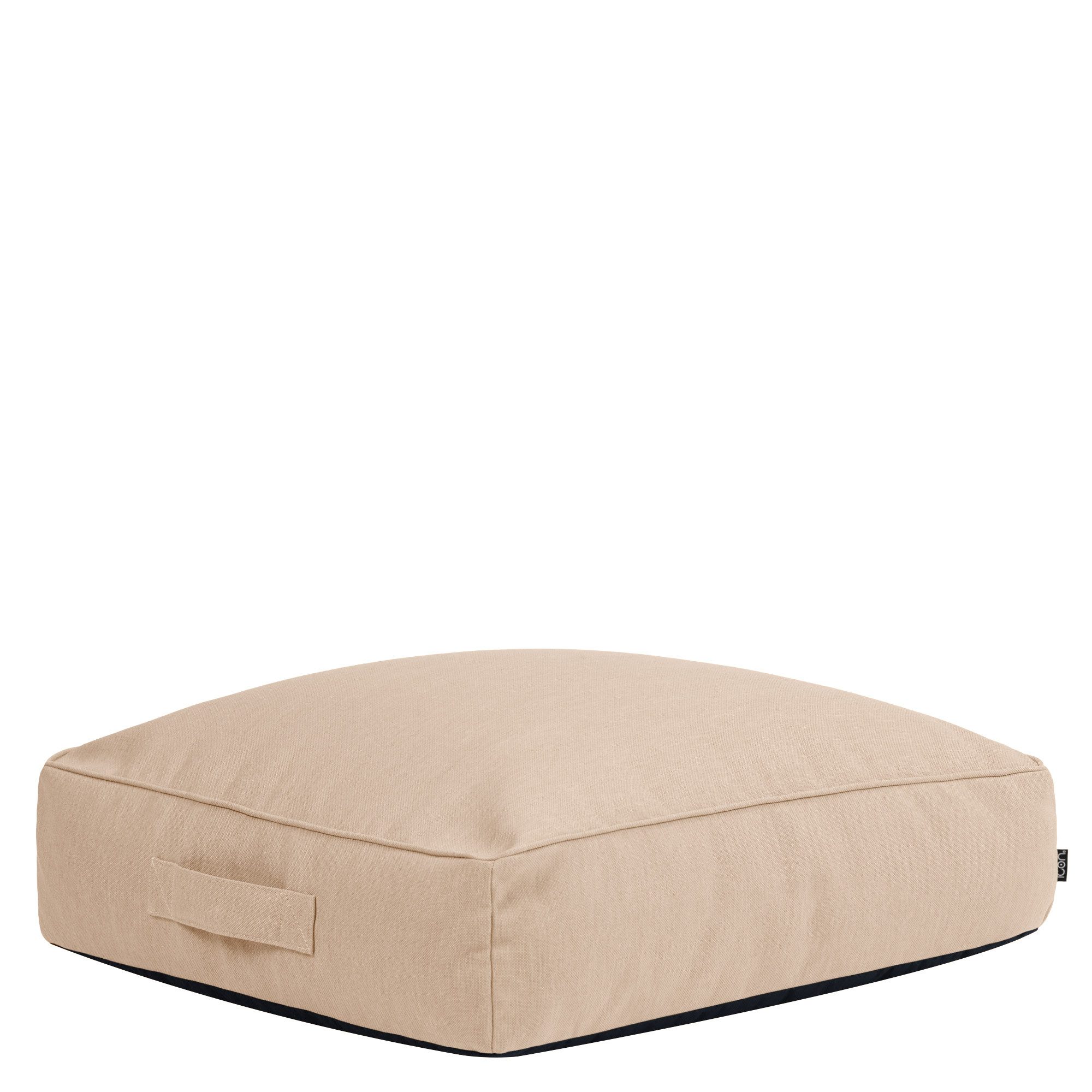 icon Sitzsack Erwachsene Bodenkissen aus Olefin „Solus“, Made in Germany, UV-beständig, wetterfest