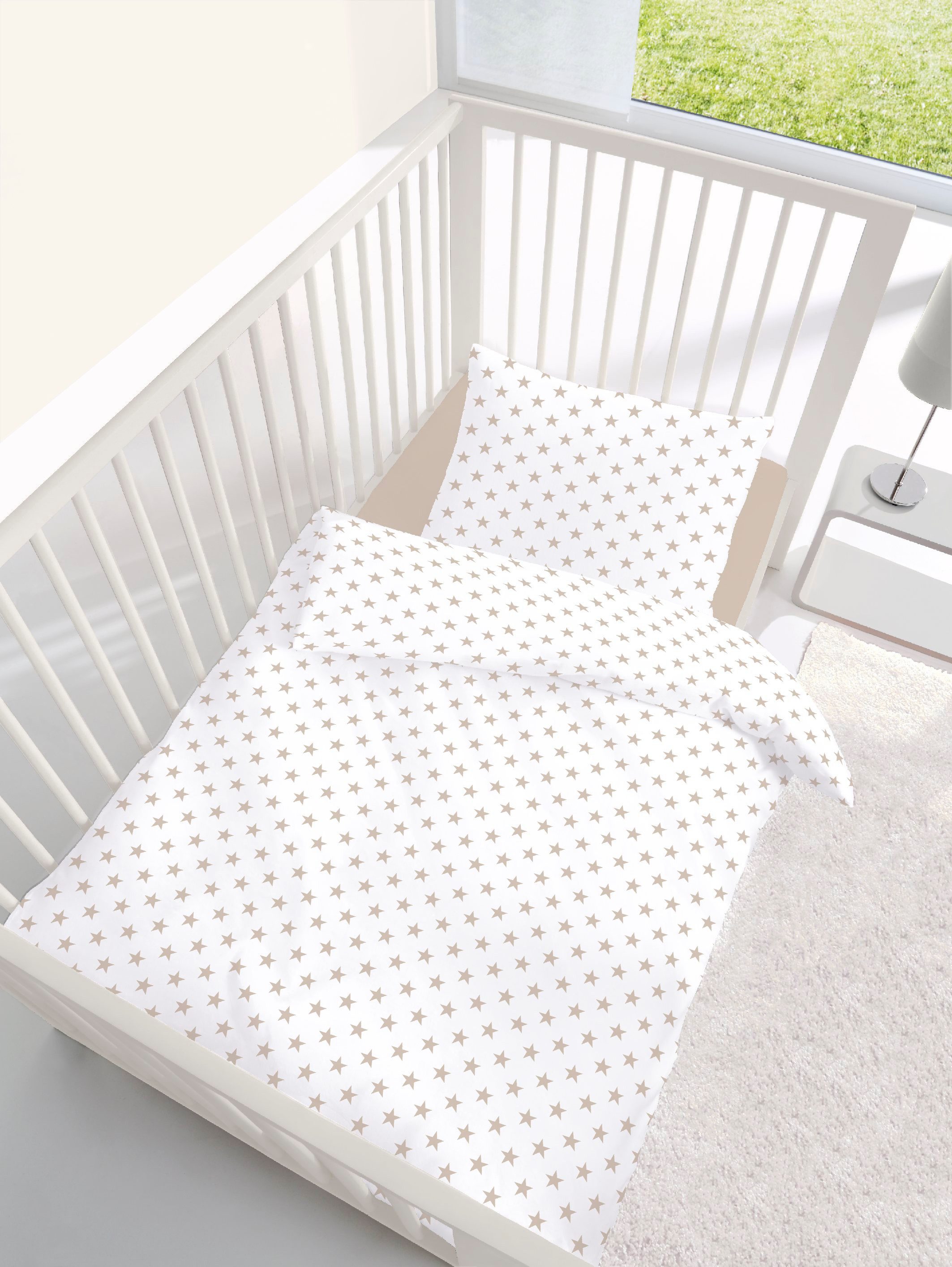 Träumschön Kinderbettwäsche Premium Set aus Baumwolle 100x135 cm - 40x60 cm, Baumwolle, 2 teilig, mit Reißverschluss, luftig und leicht