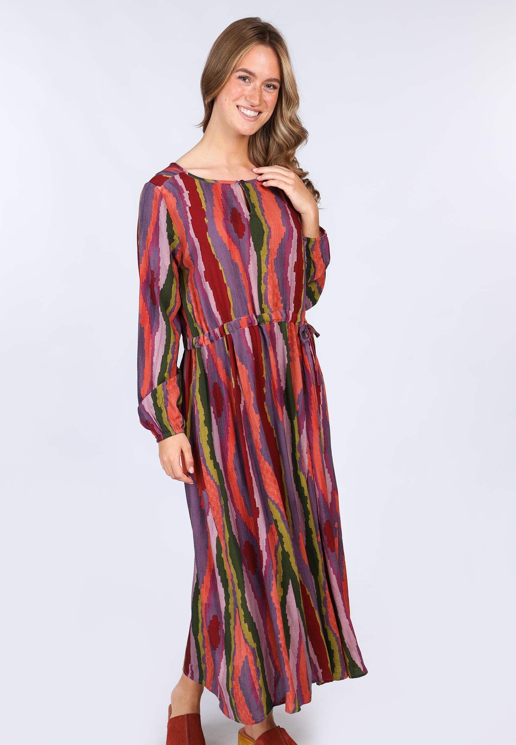 Lykka du Nord Sommerkleid Taleah Taillenraffung