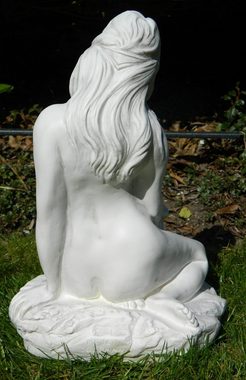 Otto Müller Skulptur Deko Figur Statue junge Frau Lettura H 32 cm klassiche Garteskulptur Dekofigur aus Kunststoff