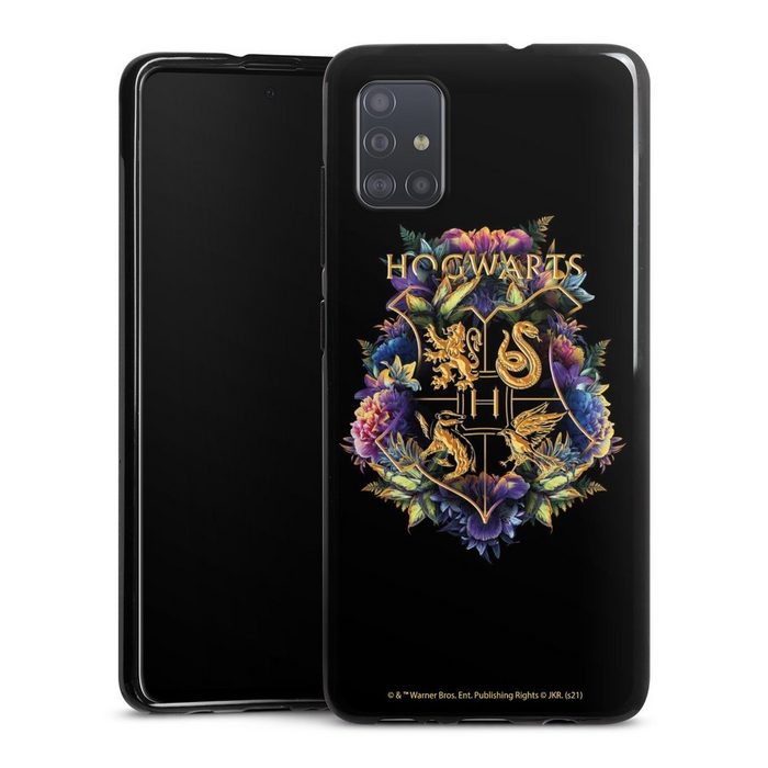 DeinDesign Handyhülle Harry Potter Hogwarts Wappen Hogwarts Emblem Samsung Galaxy A51 Silikon Hülle Bumper Case Handy Schutzhülle