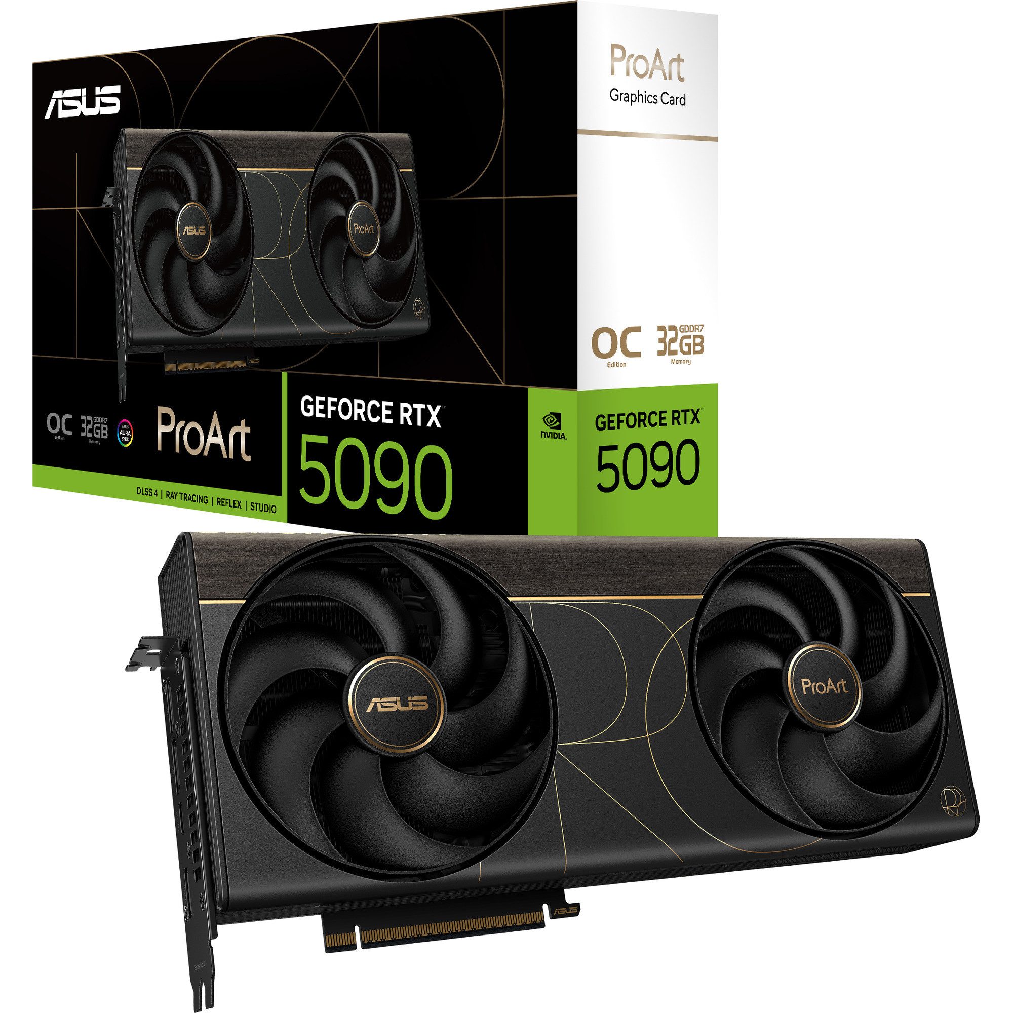 Asus ASUS GeForce RTX 5090 PROART OC, Grafikkarte, Grafikkarte (32 GB)