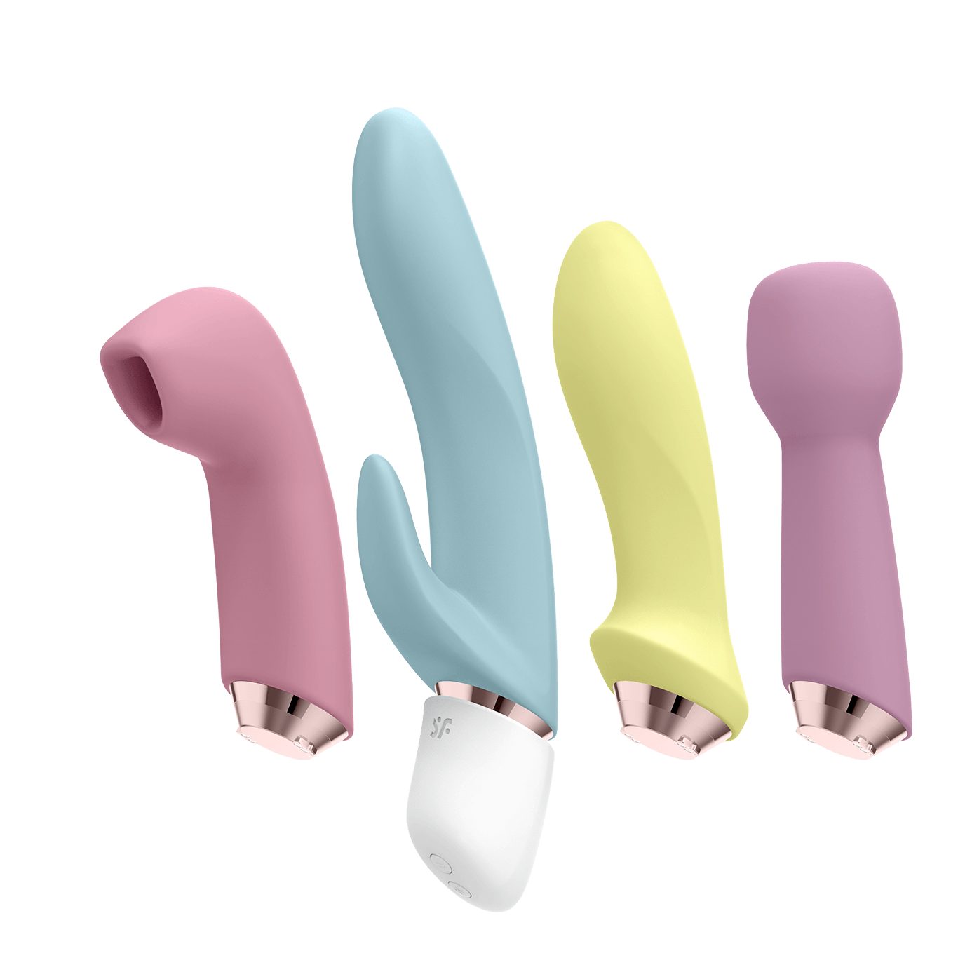 Satisfyer Klitoris-Stimulator Satisfyer "Marvelous Four", 4 Teile, inkl. 4 Bestseller-Produkten