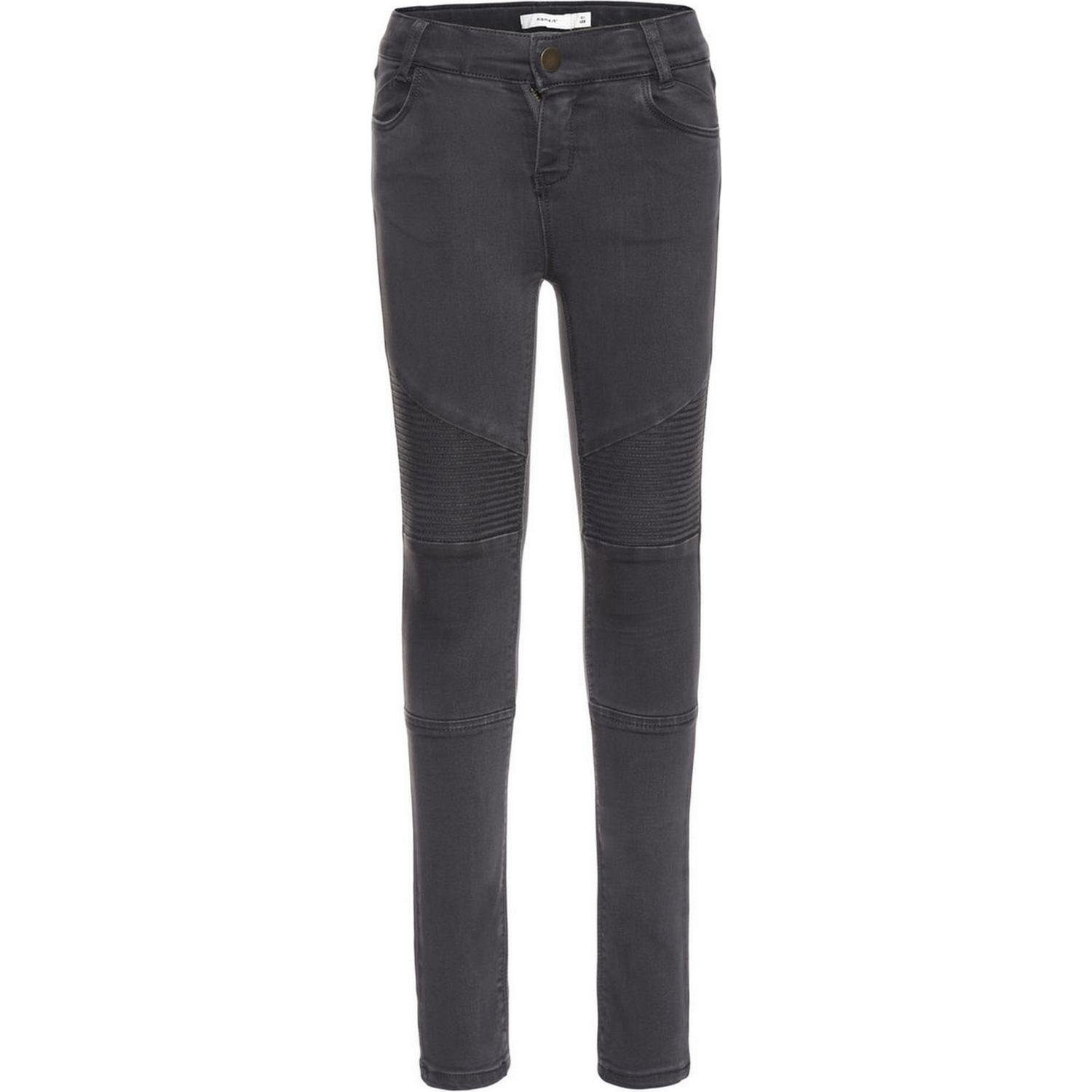 Name It Skinny-fit-Jeans Name It Mädchen Super-Stretch-Jeans mit Nahtdetails