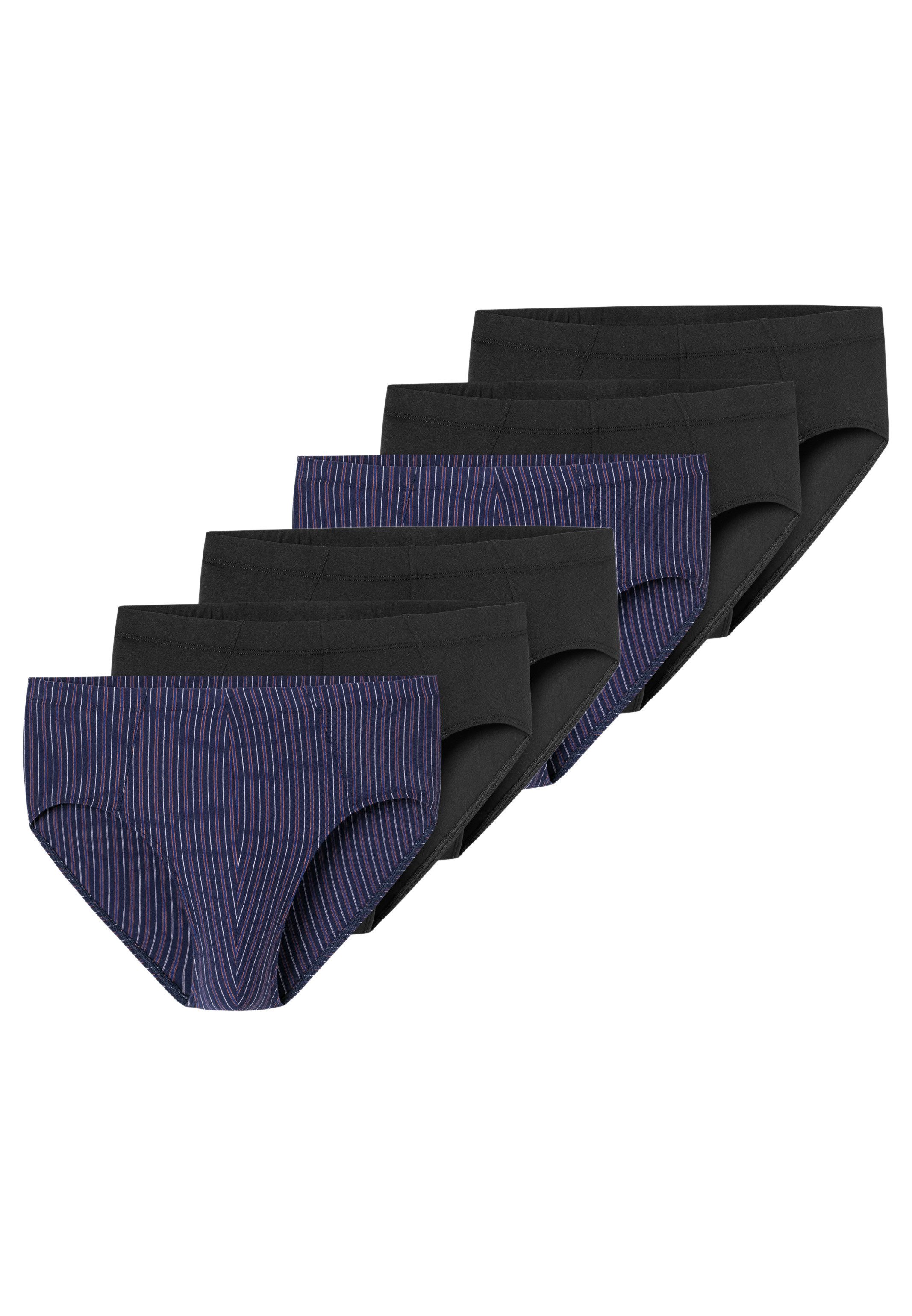 Schwarz / blau