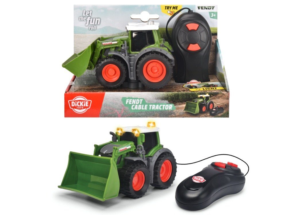 Dickie Toys Spielzeug-Traktor Farm Fendt Cable günstig online kaufen