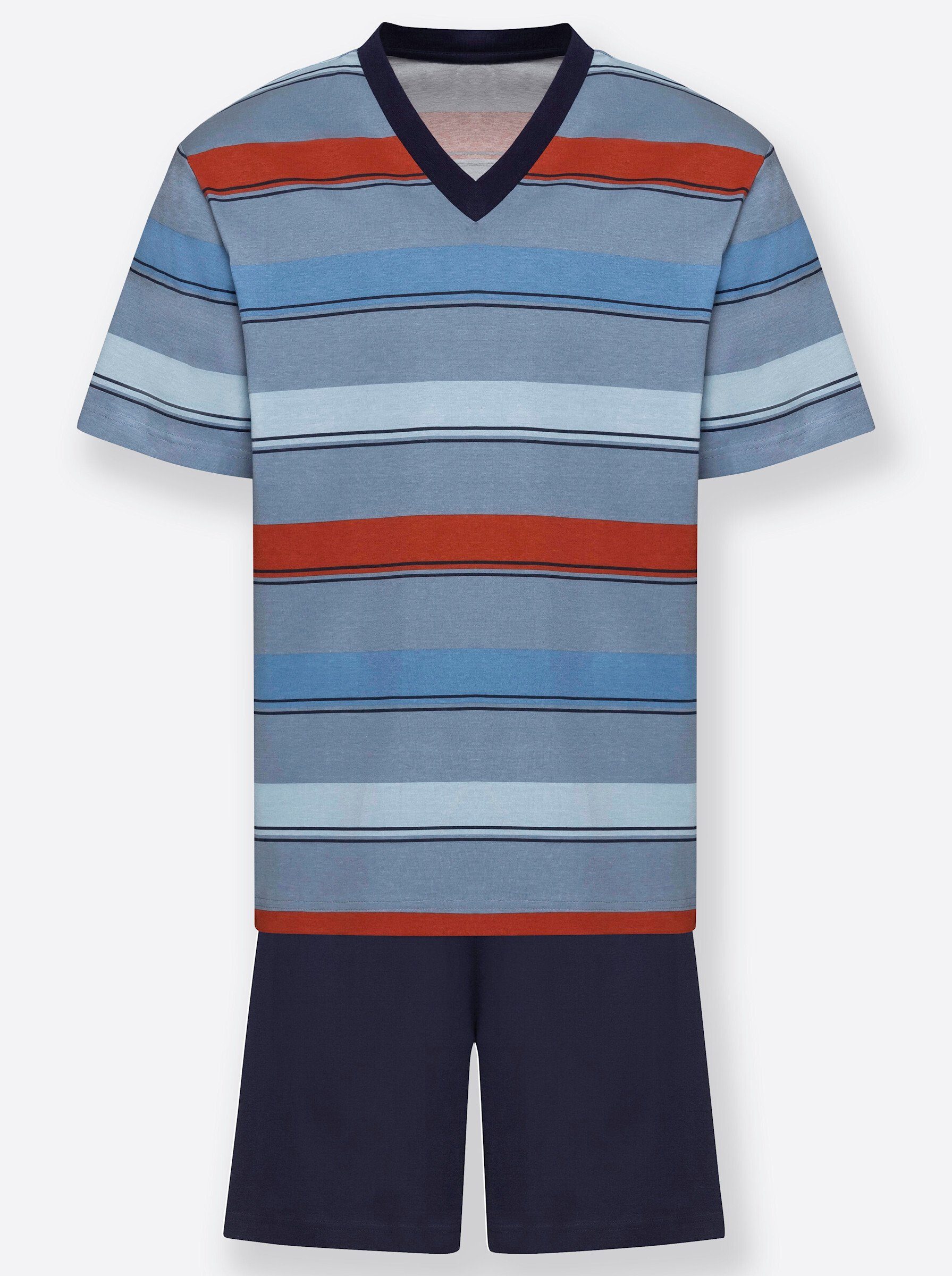 Sieh an! Schlafanzug Shorty Kurzarm