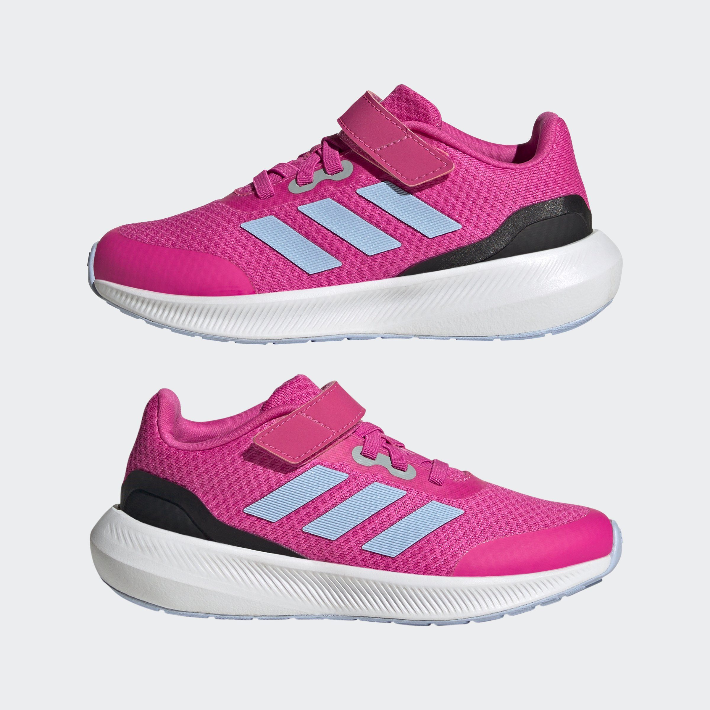 3.0 LACE adidas pink Sportswear TOP STRAP RUNFALCON ELASTIC Sneaker