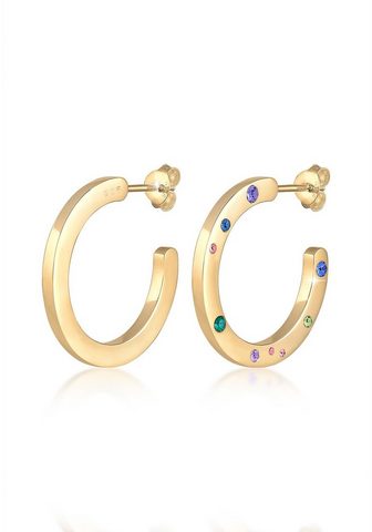 ELLI Пары серьги »Creolen Swarovski&r...