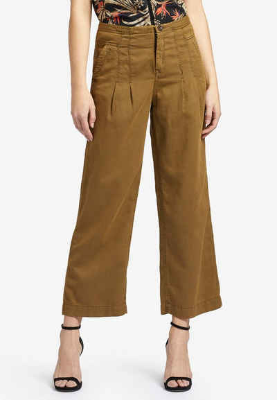 KONTRASTSTREIFEN CAMOUFLAGE DAMEN HOSE S//M Khaki 2401