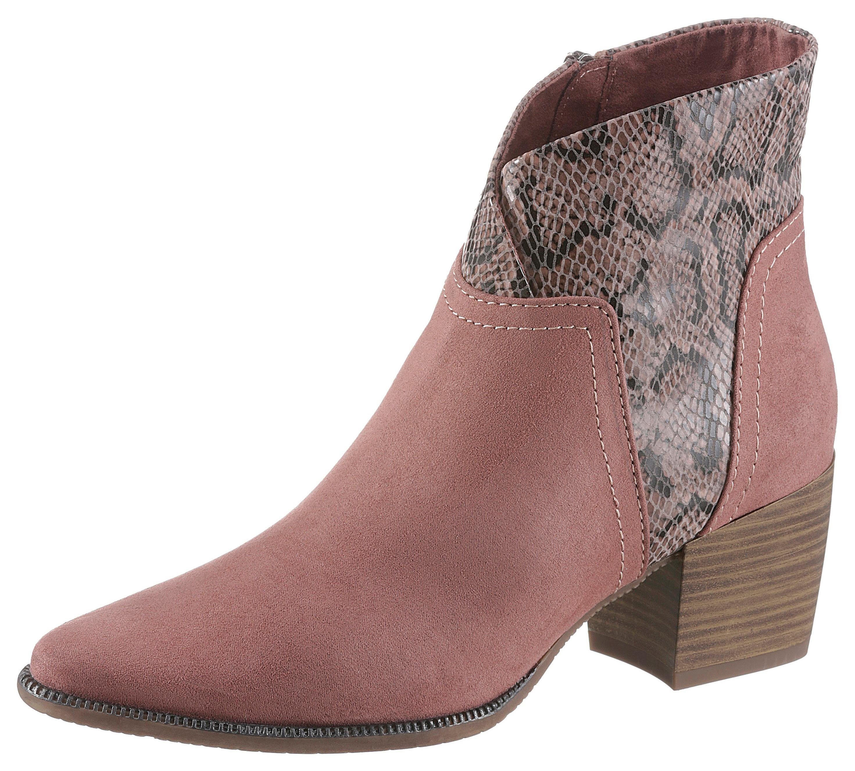 Marco Tozzi »Gari 3« Cowboy Stiefelette mit Einsatz in marco tozzi rapalli stiefeletten, marco tozzi stiefelette