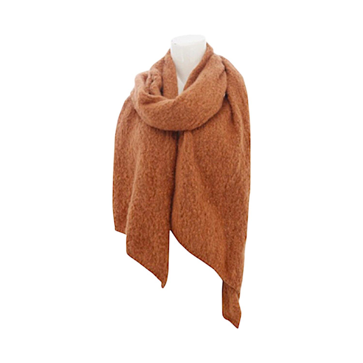 Antonio Schal Winter Damen Schal Trapez » Bouclé Damenschal 200x40 cm, (Kei günstig online kaufen