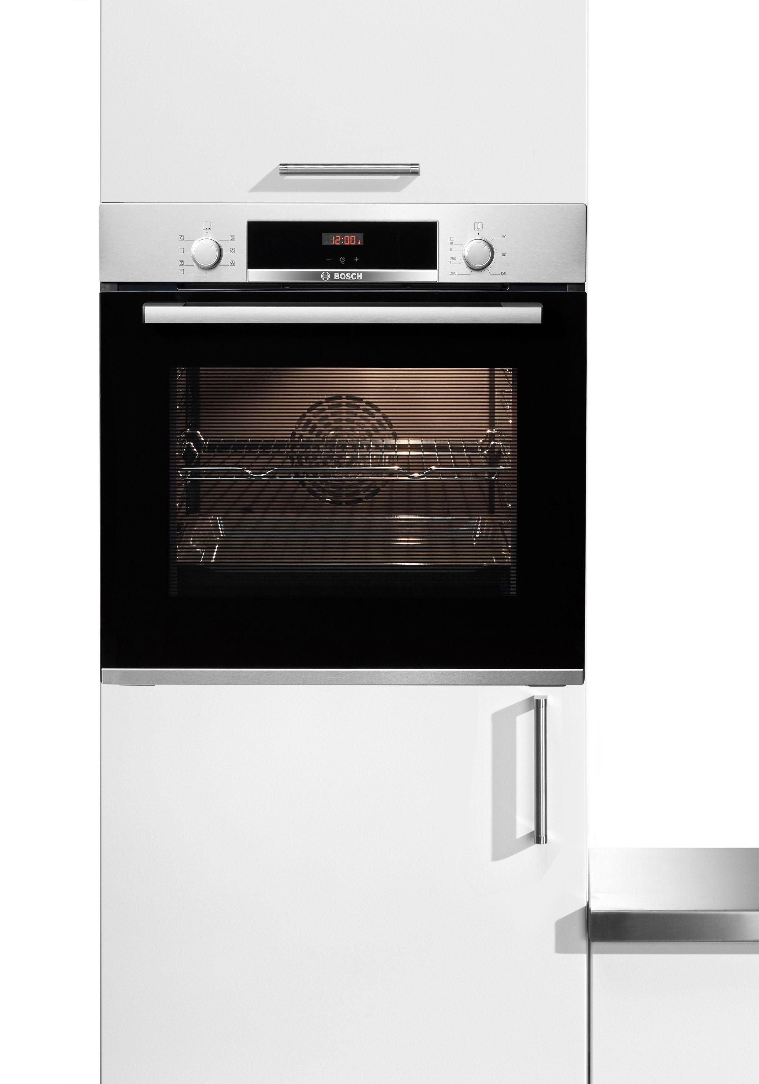 Image of BOSCH Einbaubackofen 4 »HBA533BS1«, mit Teleskopauszug nachrüstbar, ecoClean Direct