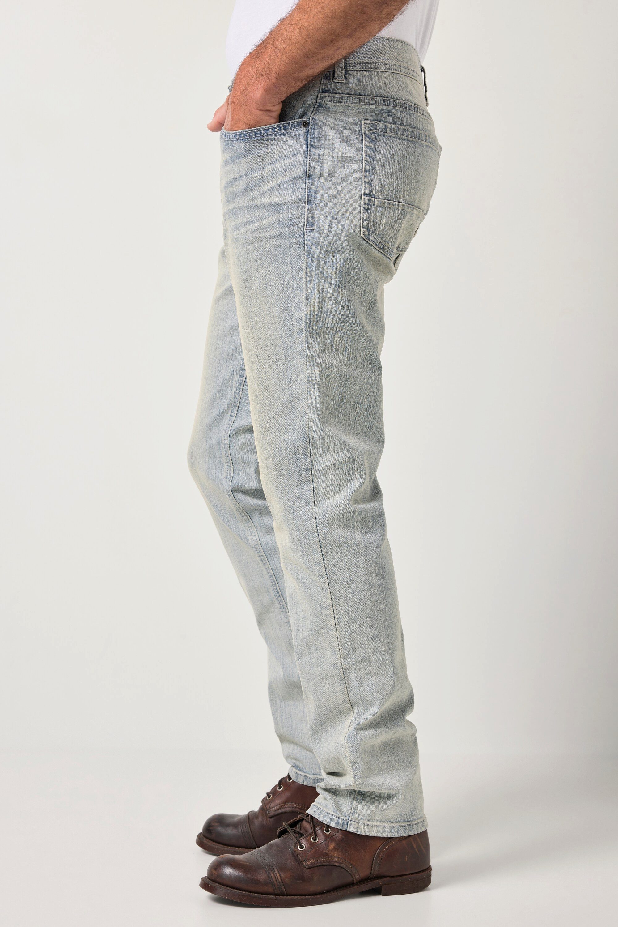 JP1880 5-Pocket-Jeans Jeans FLEXNAMIC® Denim Straight Fit Vintage Look