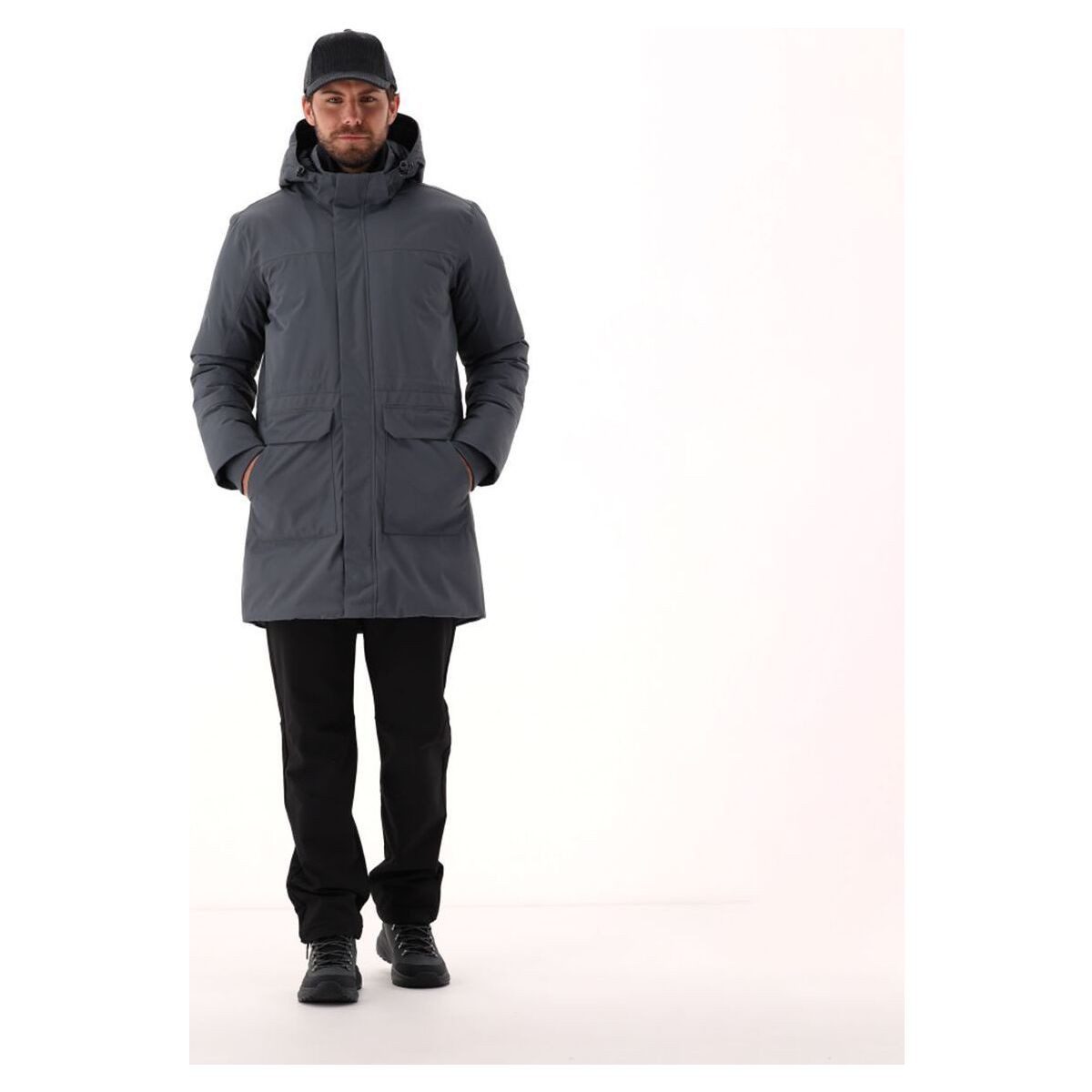 CMP Outdoorjacke MAN Padded Parka Zip Hood Schützender und stilvoller Parka mit innovativer Polsterung und