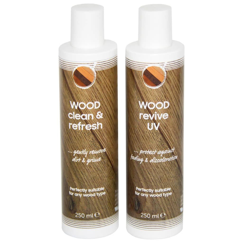 vidaXL Holzöl, Holzpflege-Set CARE KIT 2 × 250 ml