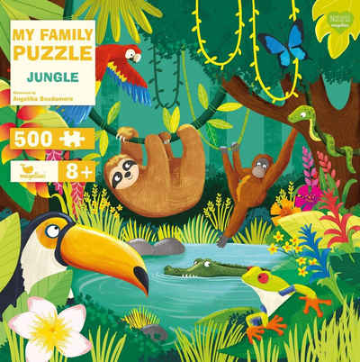 Magellan Puzzle My Family Puzzle - Jungle 500 Teile, 500 Puzzleteile