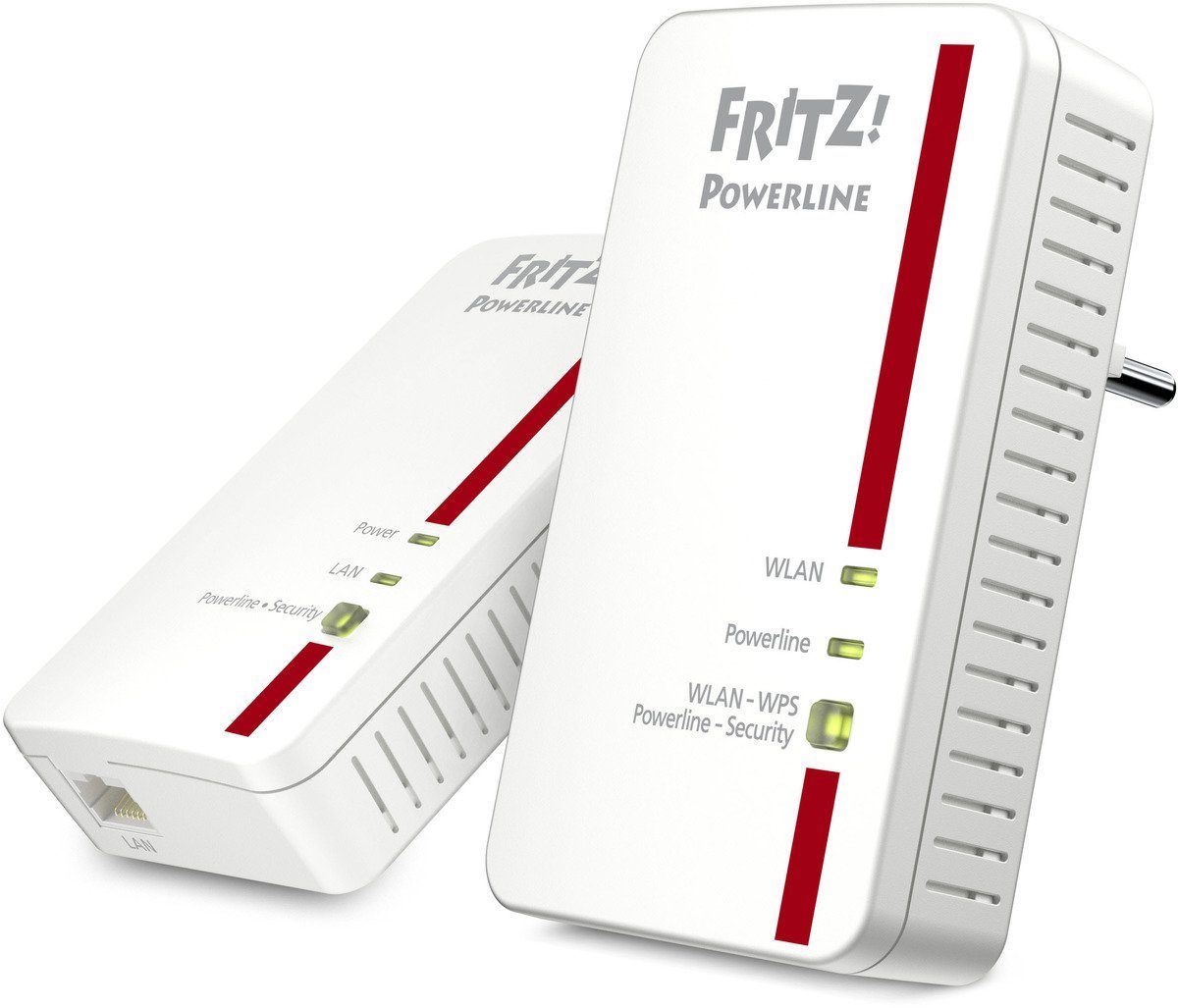 Image of AVM »FRITZ!Powerline 1240E WLAN Set« Netzwerk-Adapter, Adapter-Set