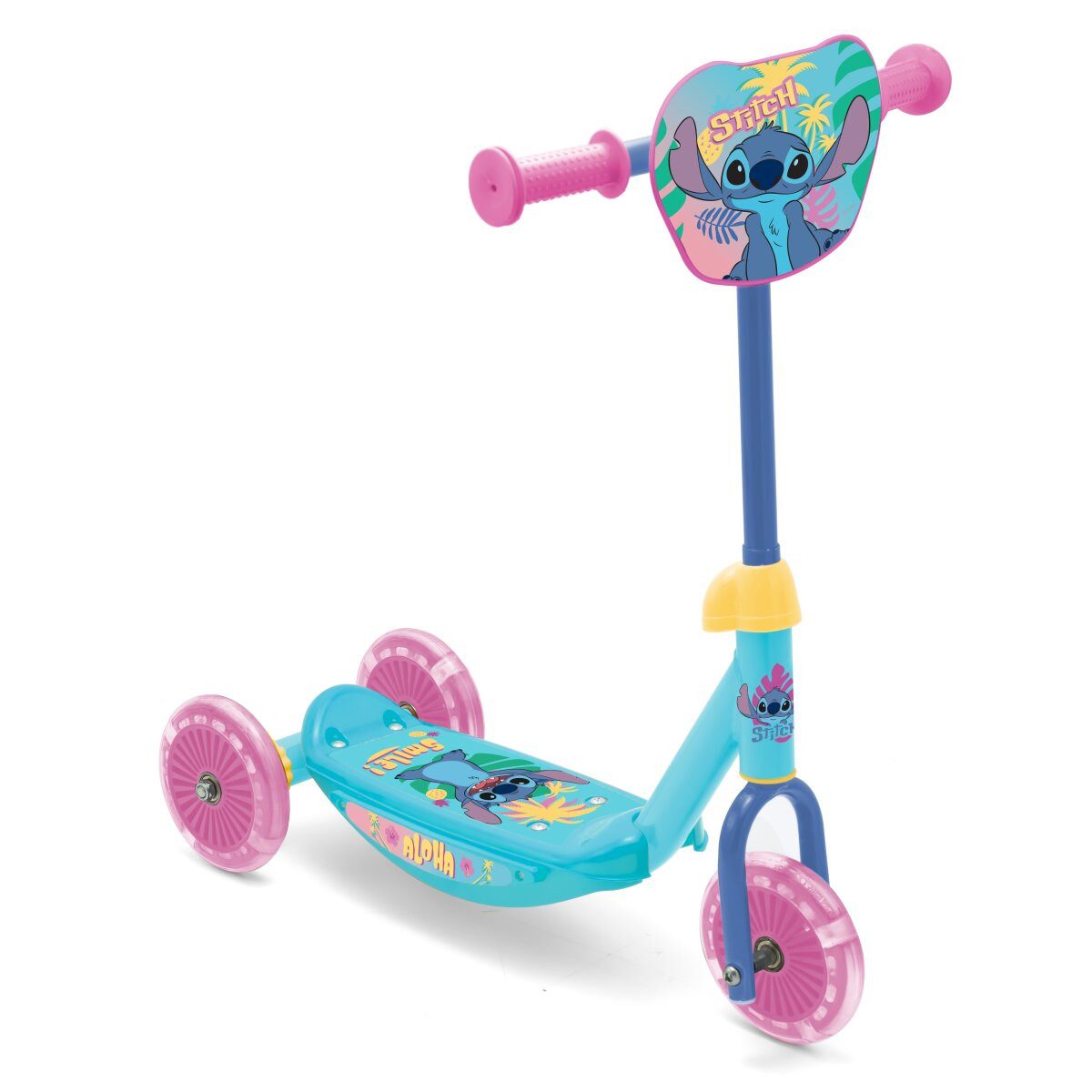 Lilo & Stitch Dreirad Stitch 3-Rad Scooter für Kleinkinder – Rutscher Laufr günstig online kaufen