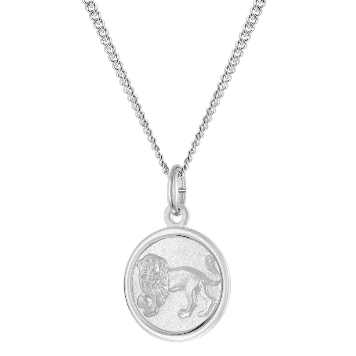 trendor Panzerkette 28606-08, Kinder Sternzeichen Löwe 925 Silber