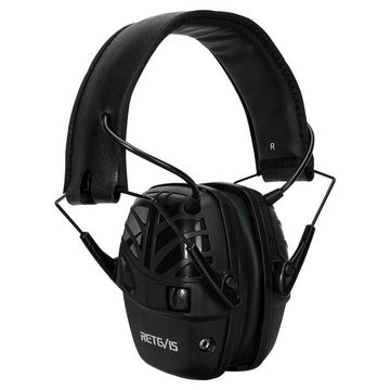 Retevis EHN003 Elektronischer Schieß-Ohrenschützer, für Jagd- und Schießstände Over-Ear-Kopfhörer