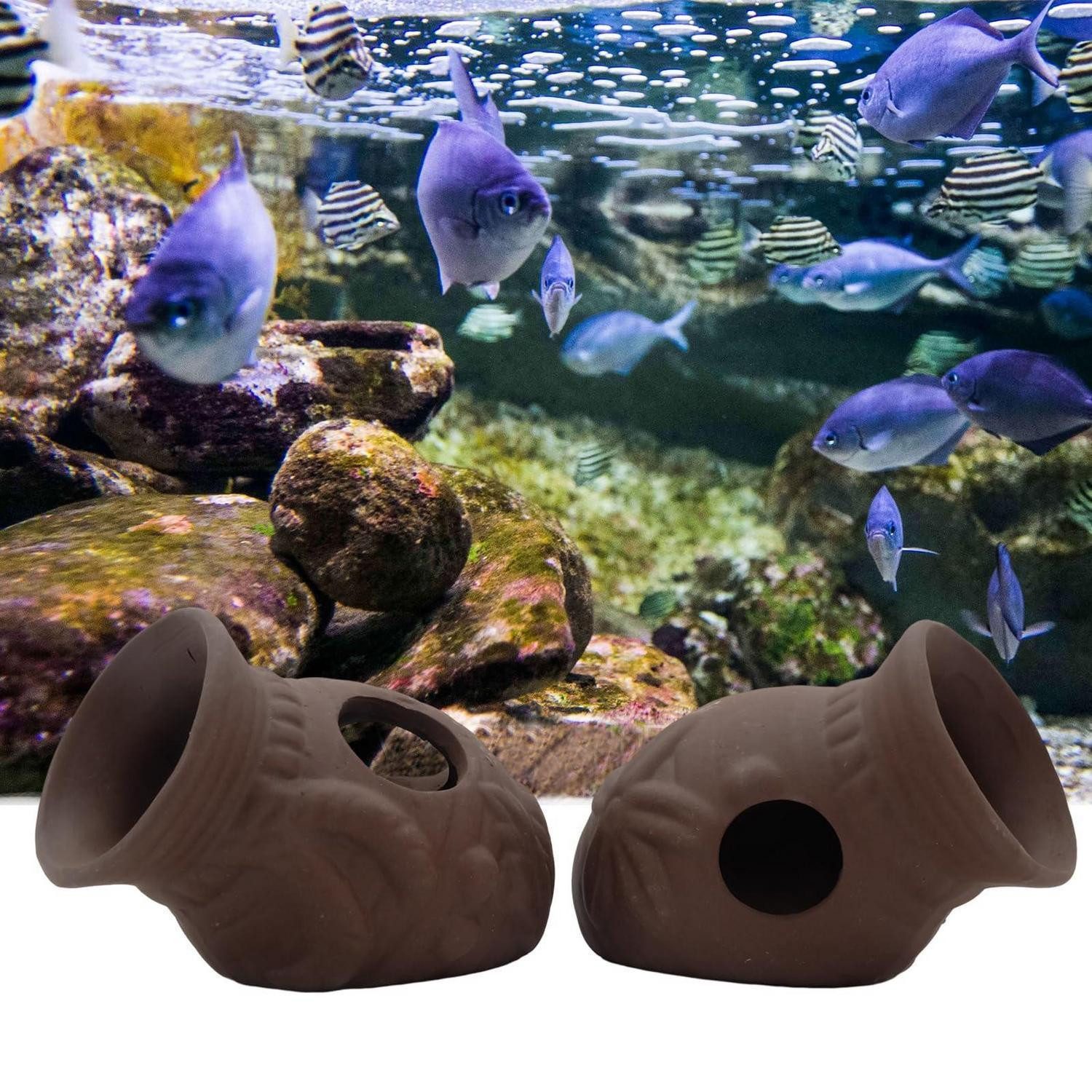 LuxusKollektion Aquariendeko Aquarium Deko Höhle Keramik