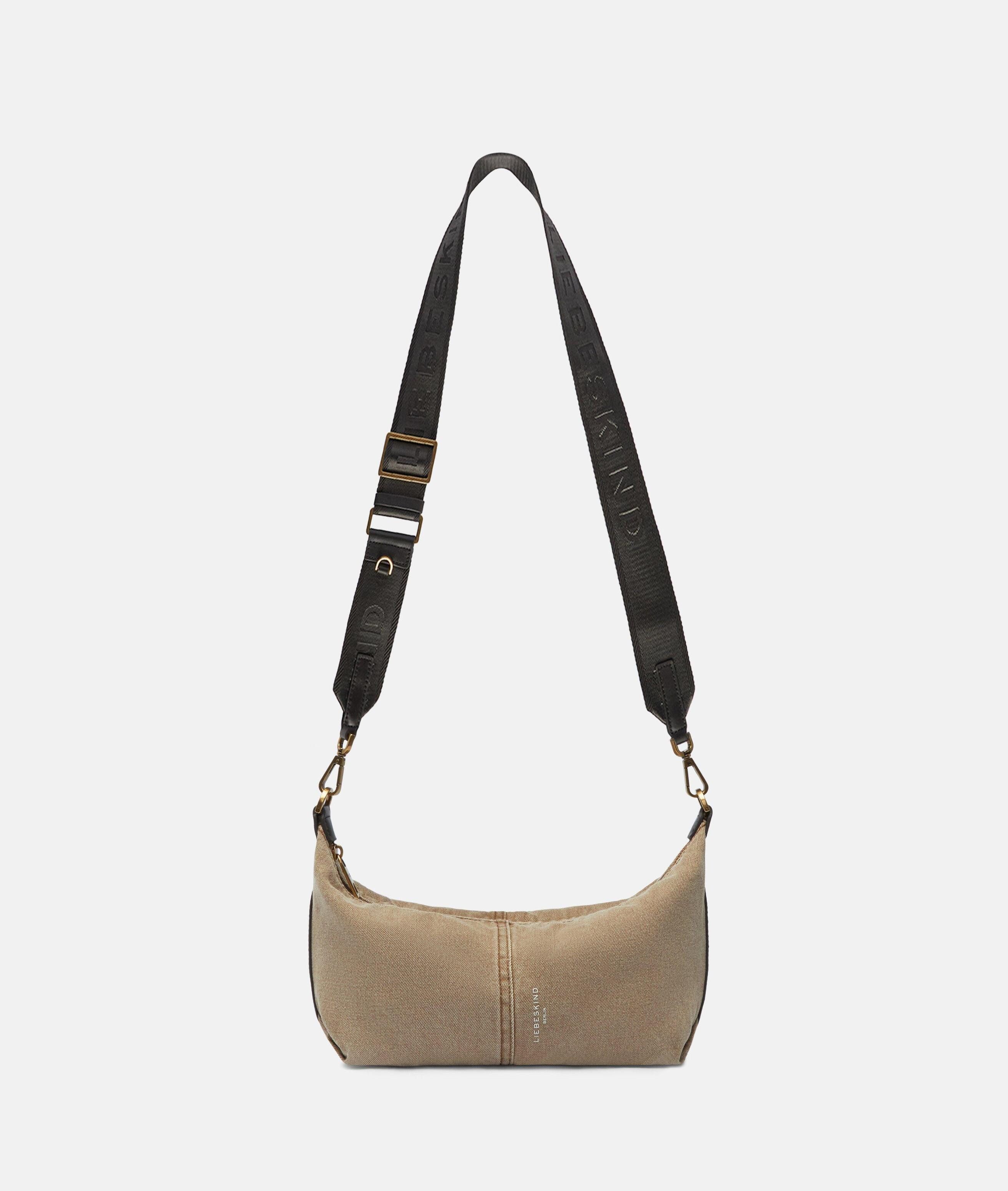 Liebeskind Berlin Schultertasche Hobo, Handliche Schultertasche aus Denim